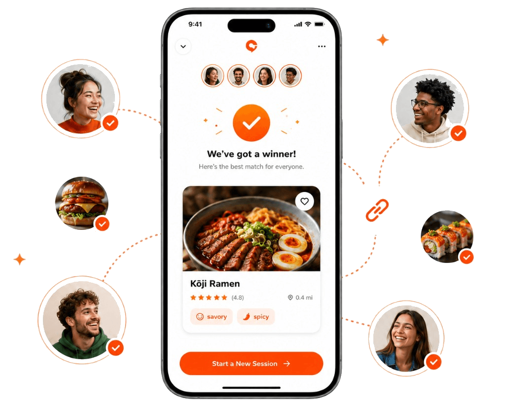 People and connection icon