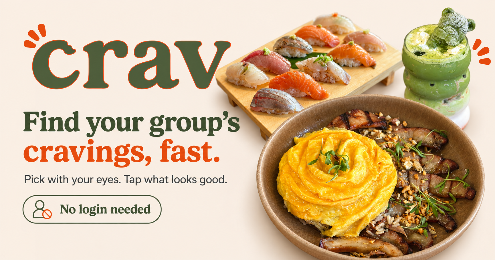 I built CRAV to help groups decide where to eat. Now I’m realizing I actually have to go talk to s